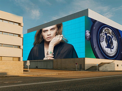 Gmesh Внешний водонепроницаемый прозрачный светодиодный экран