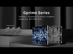 Настраиваемый светодиодный экран для аренды помещений серии Gprime GOB P1.5 P1.9 P2.6 для украшения свадебной сцены