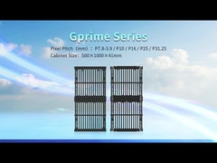 Gmesh 8500nits Яркость Внешний P10 P15.6 Гибкий стеклянный стеклянный экран