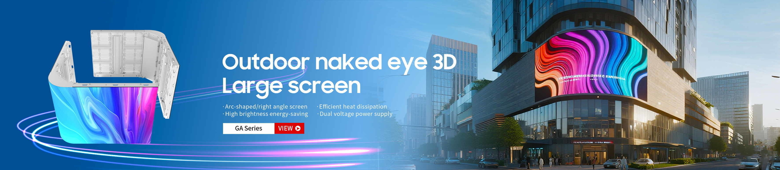 GA P10 DIP Outdoor Fixed LED Screen Display 1000nits Brightness 960*960mm
