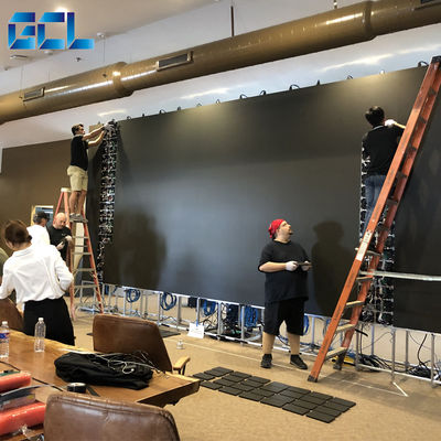 Зал конференций GCL Внутренний дисплейный экран полный цвет LED видеостены Легкая установка Дигитальный дисплей