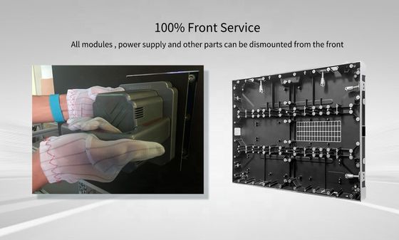3840 Гц беспроводное соединение светодиодный экран P1.25 P1.56 P1.875 P2.5 Front Service LED Video Wall Screen/HD LED Panel Display