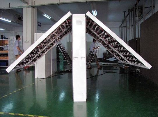 Двухсторонний светодиодный дисплей цифровые вывески для рекламы