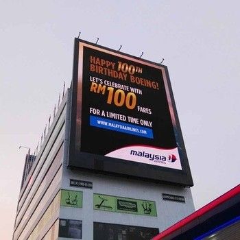 8500нитов Яркость Внешний P10 P15.6 Гибкий экраны для окон здания