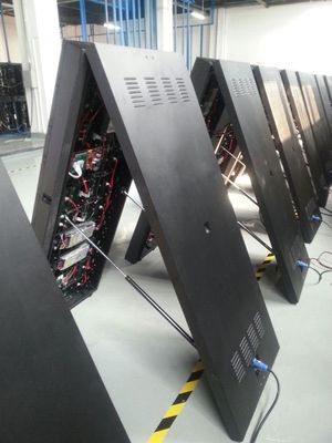 Наружный железный шкаф P4 P5 P6 Led Display Screen для рекламы