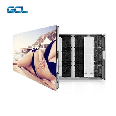 Кривая SMD Рекламный светодиодный дисплей Экран защиты IP65 Уровень защиты 10 мм Пиксельная высота