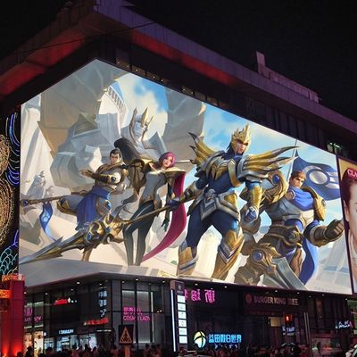 GCL P10 DIP Photo Media Outdoor LED Display Board с емкостным сенсорным экраном