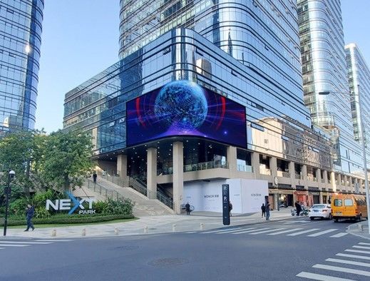 GCL GA серии P4 P5 P6 P8 P10 DIP наружной рекламный светодиодный дисплей для 3D цифровой вывески