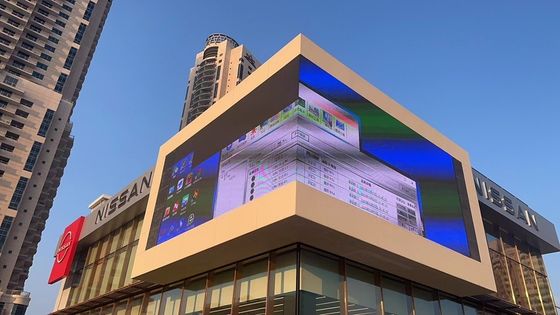IP65 Серебряный П15.6 Прозрачный светодиодный дисплей с высокой частотой обновления