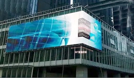 Наружный экран P10mm LED рекламного дисплея 10000Hour Lifespan Высокая яркость