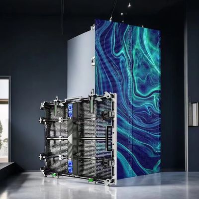 Внешний экран P3.91/P10.4 Tech Transparent LED для управления сетью 500*1000 мм