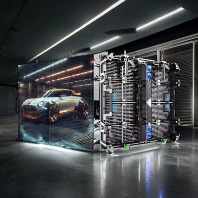 P10.4 Прозрачный светодиодный дисплей для аренды на открытом воздухе P3.9-7.8 Полноцветный светодиодный экранированный экран