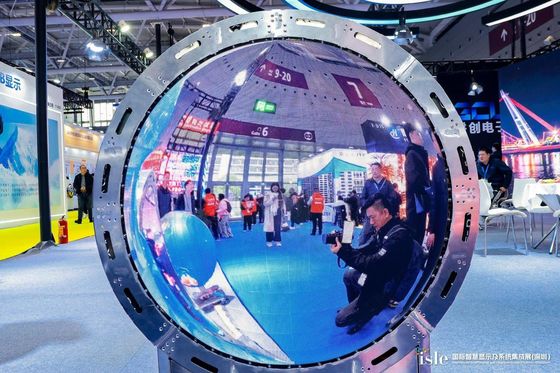 P2.0mm светодиодный сферический экран серии 360 градусов полный вид Дисплей размеры могут быть настроены