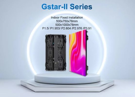 Ultra Slim Indoor Fixed LED Video Wall with Front Maintenance Service 500*750mm 500*1000mm LED Panel (Ультратонкая внутренняя фиксированная светодиодная видеостень с обслуживанием фронтальной части)