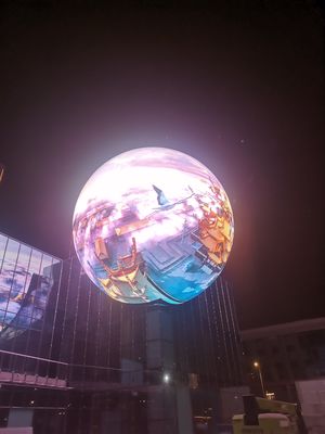 P4 Outdoor LED Spherical Screen: Уникальная интеграция эффекта дисплея и структурной технологии для создания потрясающего опыта со всех сторон!