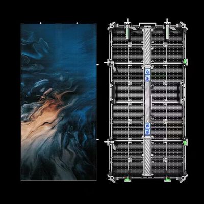 Хорошая цена Внешний экран P3.91/P10.4 Tech Transparent LED для управления сетью 500*1000 мм онлайн