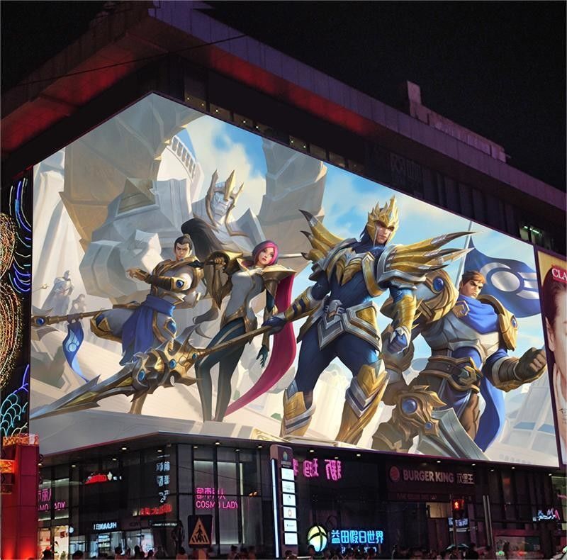 GCL GA Series P4 P5 Outdoor Advertising Led Display Screen 100000 часов Продолжительность жизни для лечения