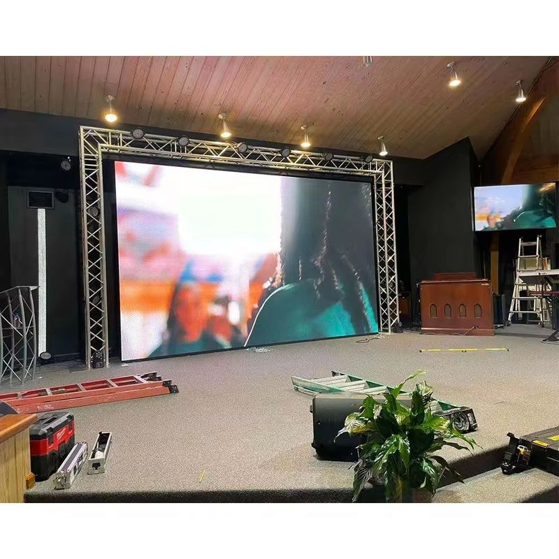 P1.5mm HD Indoor Event Rental Display Сцена экрана Фон видеостены