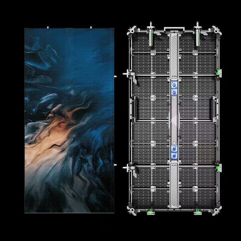 Внешний экран P3.91/P10.4 Tech Transparent LED для управления сетью 500*1000 мм