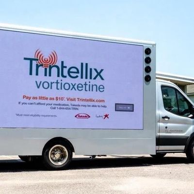 Хорошая цена GCL настраиваемый наружный мобильный рекламный грузовик фургон трейлер P6 6500nits яркость онлайн