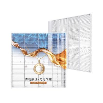 Крытый СИД П3.9-7.8ммПрозрачный крытый построенный для архитектуры для функции анимации текста торгового центра