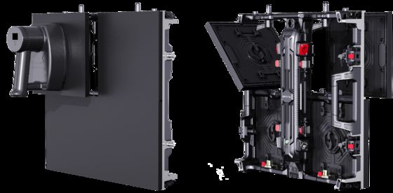 Хорошая цена Сценический светодиодный дисплей с частотой обновления 7680 Гц и углом обзора 160° по горизонтали / 140° по вертикали в размерах панелей 500*500 мм и 500*1000 мм онлайн