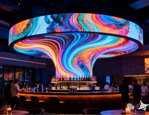 GOB Stage Concert LED Display with 7680Hz High Refresh Rate, 160° Horizontal / 140° Vertical Viewing Angle and Single-dot Calibration for Immersive Visuals