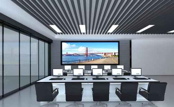 Хорошая цена Легкая интегрированная структура для внутреннего фиксированного светодиодного дисплея с полным фронтальным обслуживанием для церквей и розничных магазинов онлайн