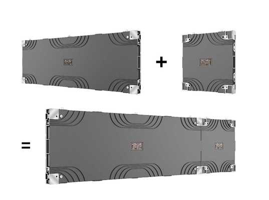 Хорошая цена LED видеостенка серии Ghalo с высокой частотой обновления 7680 Гц и 90° бесшовным прямым углом в алюминиевом шкафу для литья онлайн