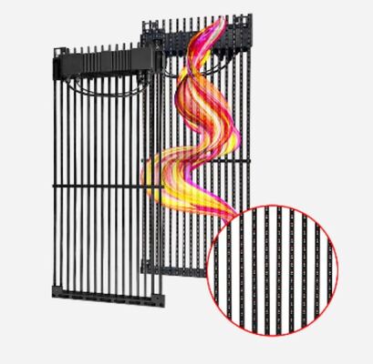 Хорошая цена Наружный высокопроницаемый IP65 защищенный Gmesh-T сетевой экран с дизайном переднего обслуживания для фасадов зданий онлайн